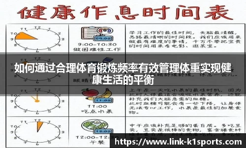 如何通过合理体育锻炼频率有效管理体重实现健康生活的平衡